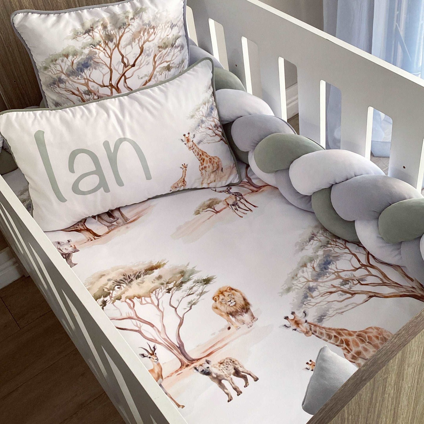 Cot Bedding - Jungle Adventure Set 01