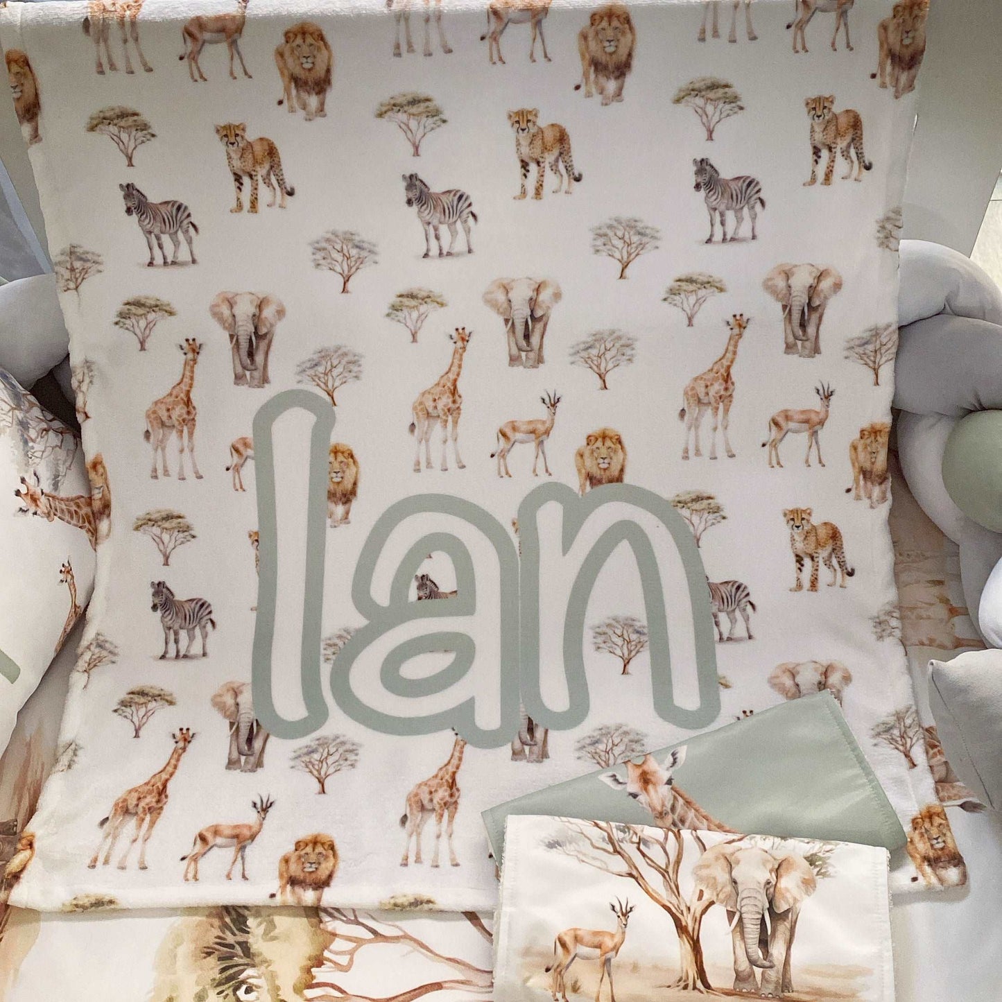 Cot Bedding - Jungle Adventure Set 01