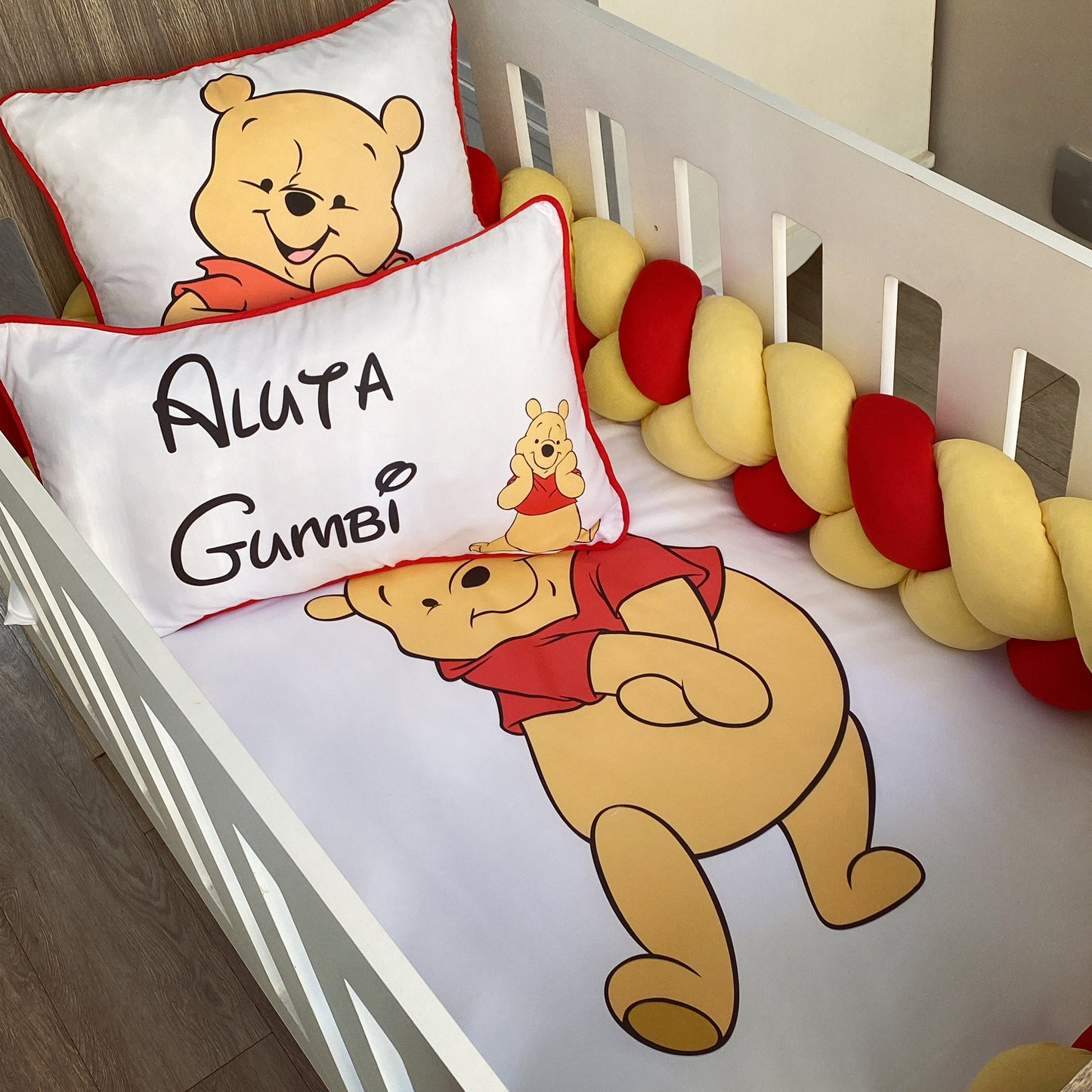 Cot Bedding - Winnie the Pooh Set 01