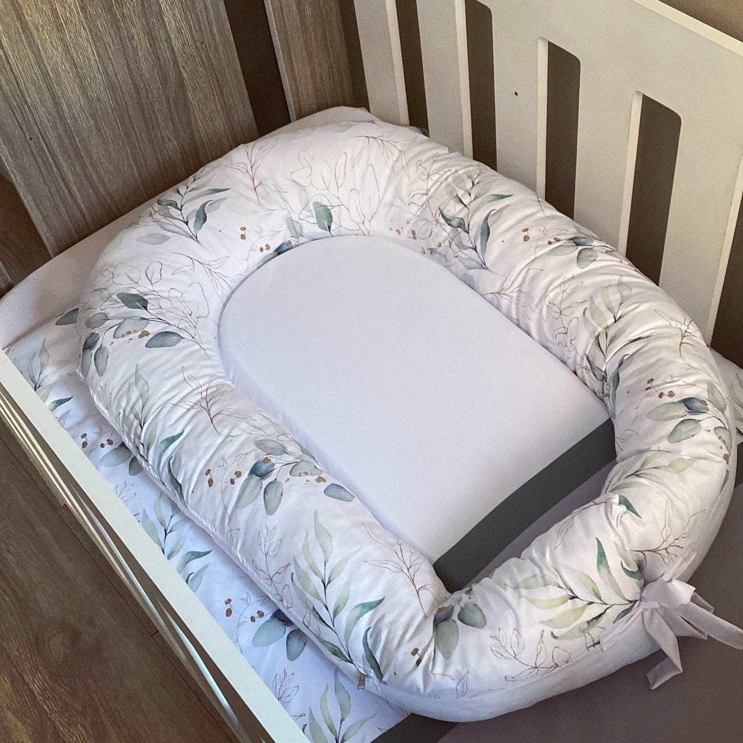 Cot Bedding - Eucalyptus Leaf Set 01