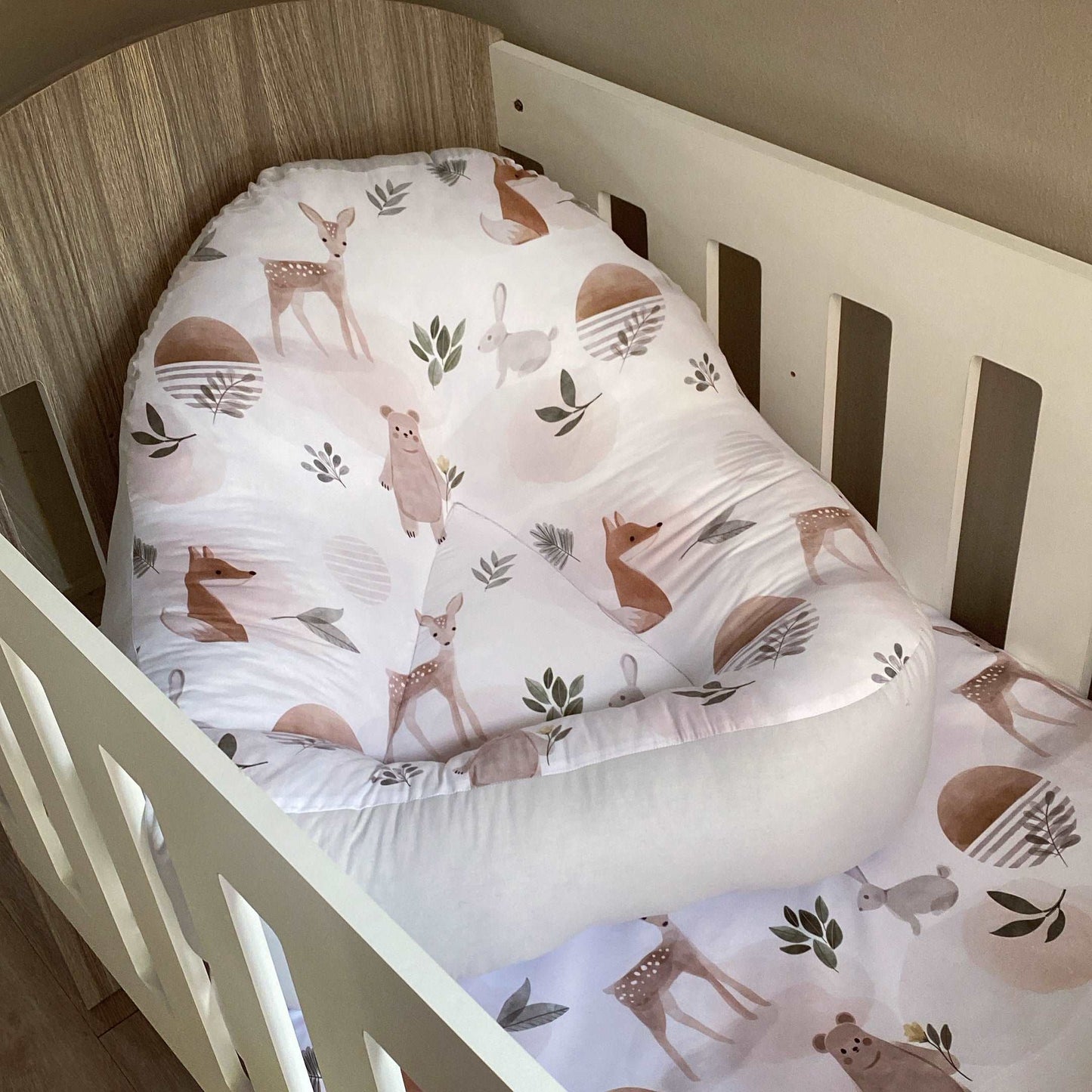 Cot Bedding - Boho Woodlands Set 01