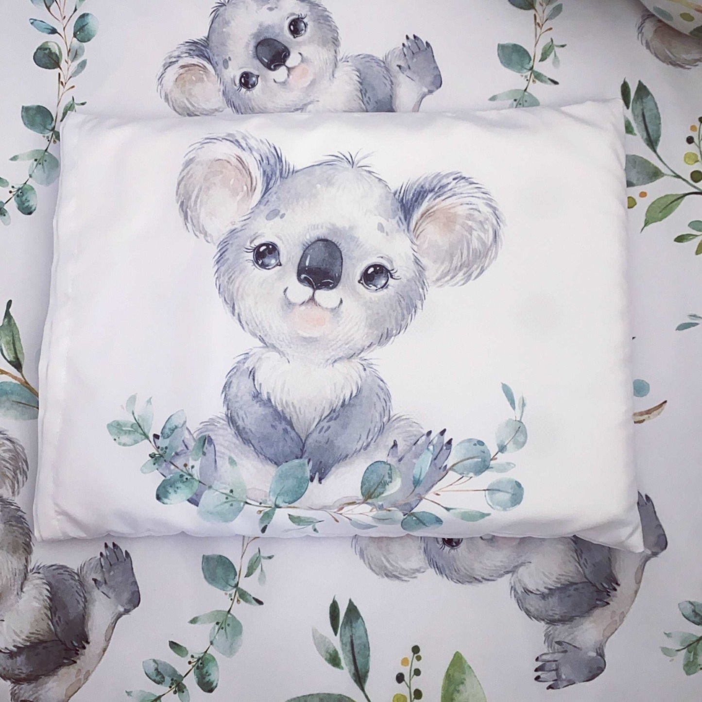 Cot Bedding - Koala Leaf Set 01