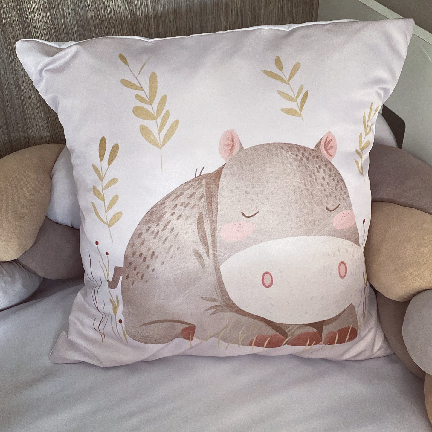 Cot Bedding - Stone Safari Set 02