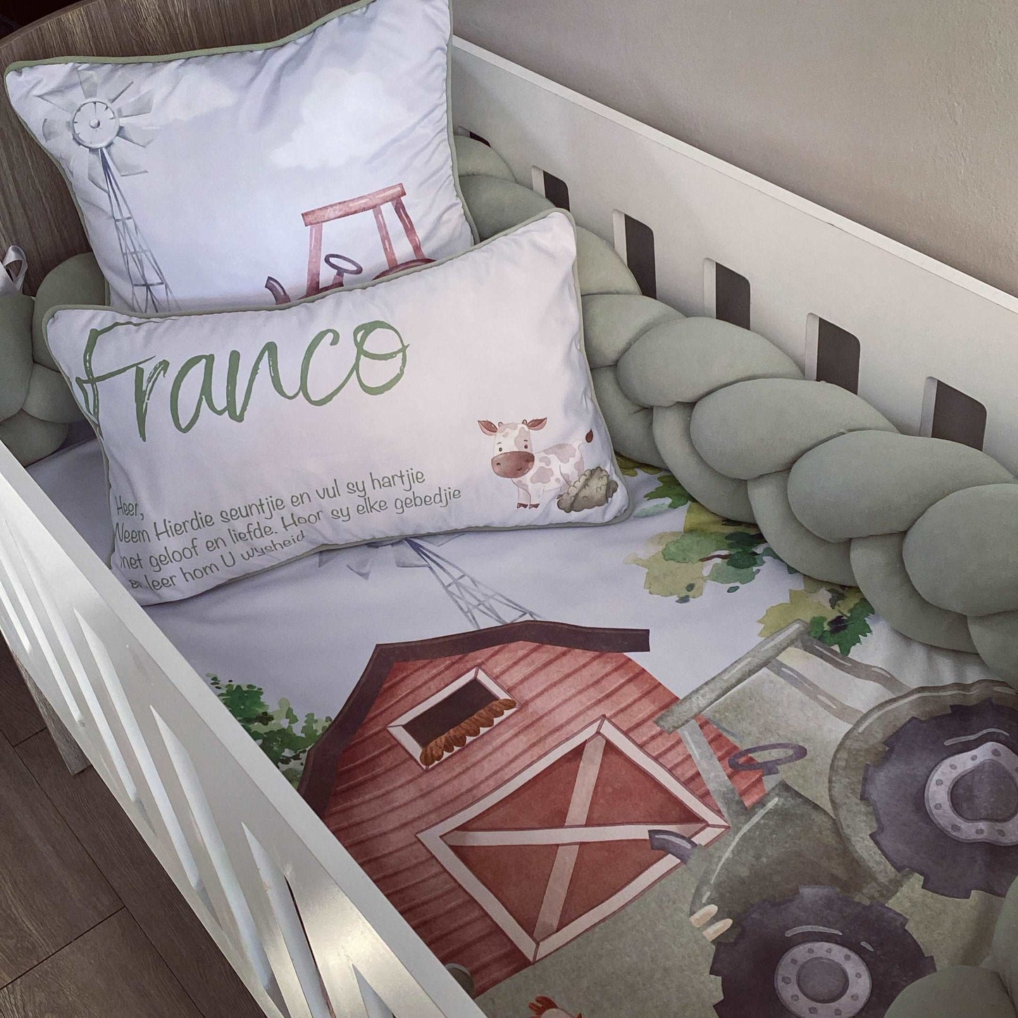 Cot Bedding - Farm Set 02