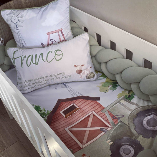 Cot Bedding - Farm Set 02