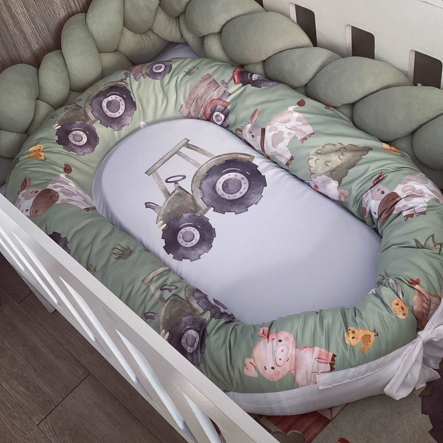 Cot Bedding - Farm Set 02