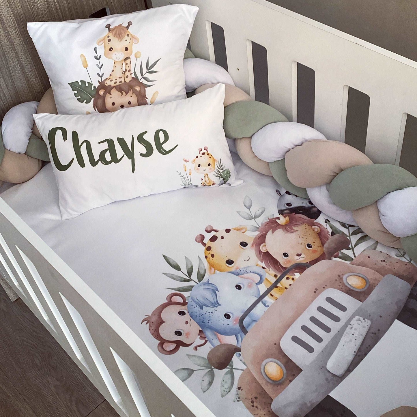 Cot Bedding - Safari Set 09