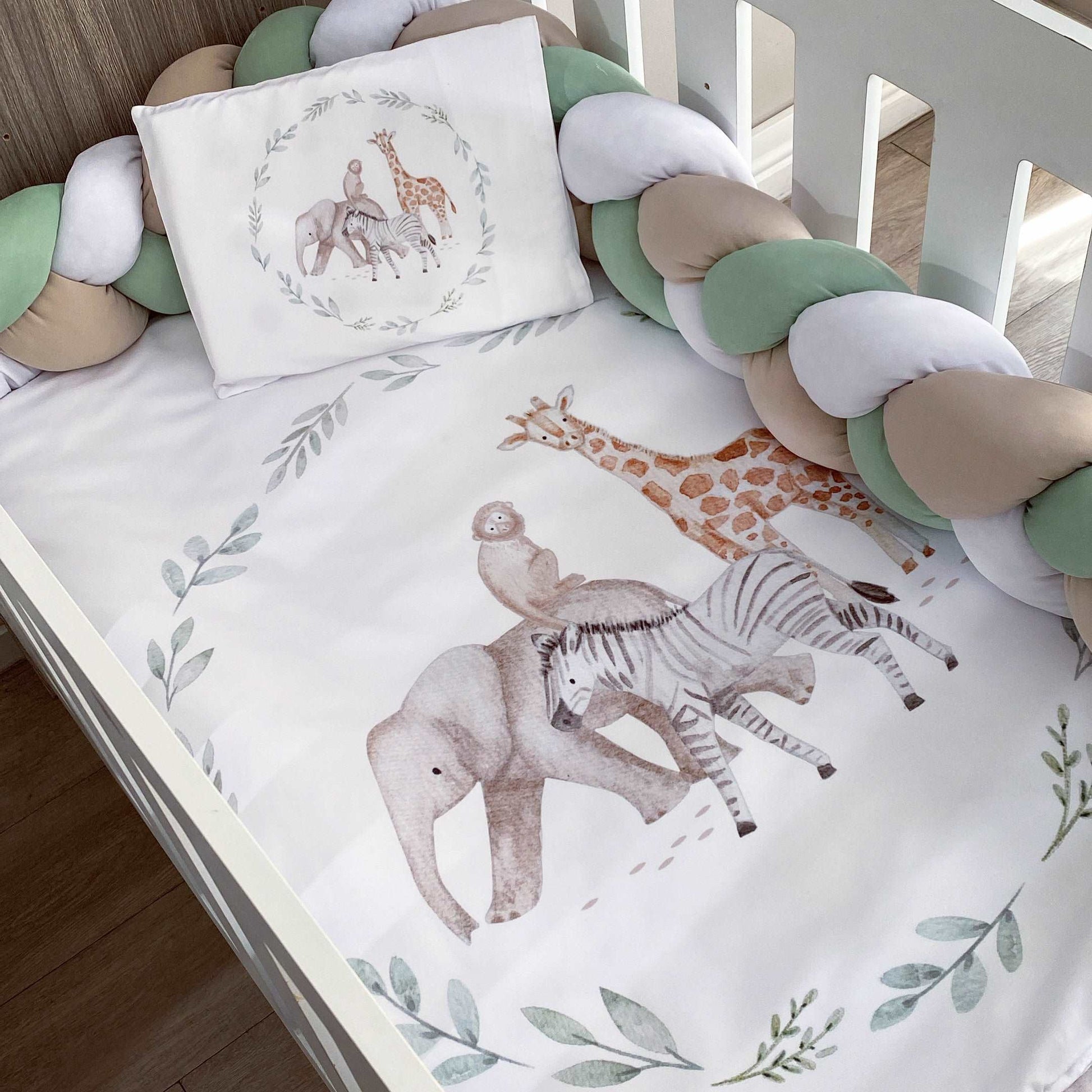 Cot Bedding - Safari Set 11