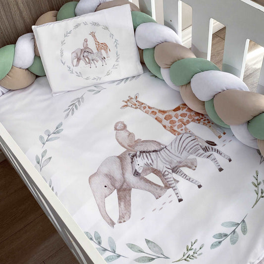 Cot Bedding - Safari Set 11