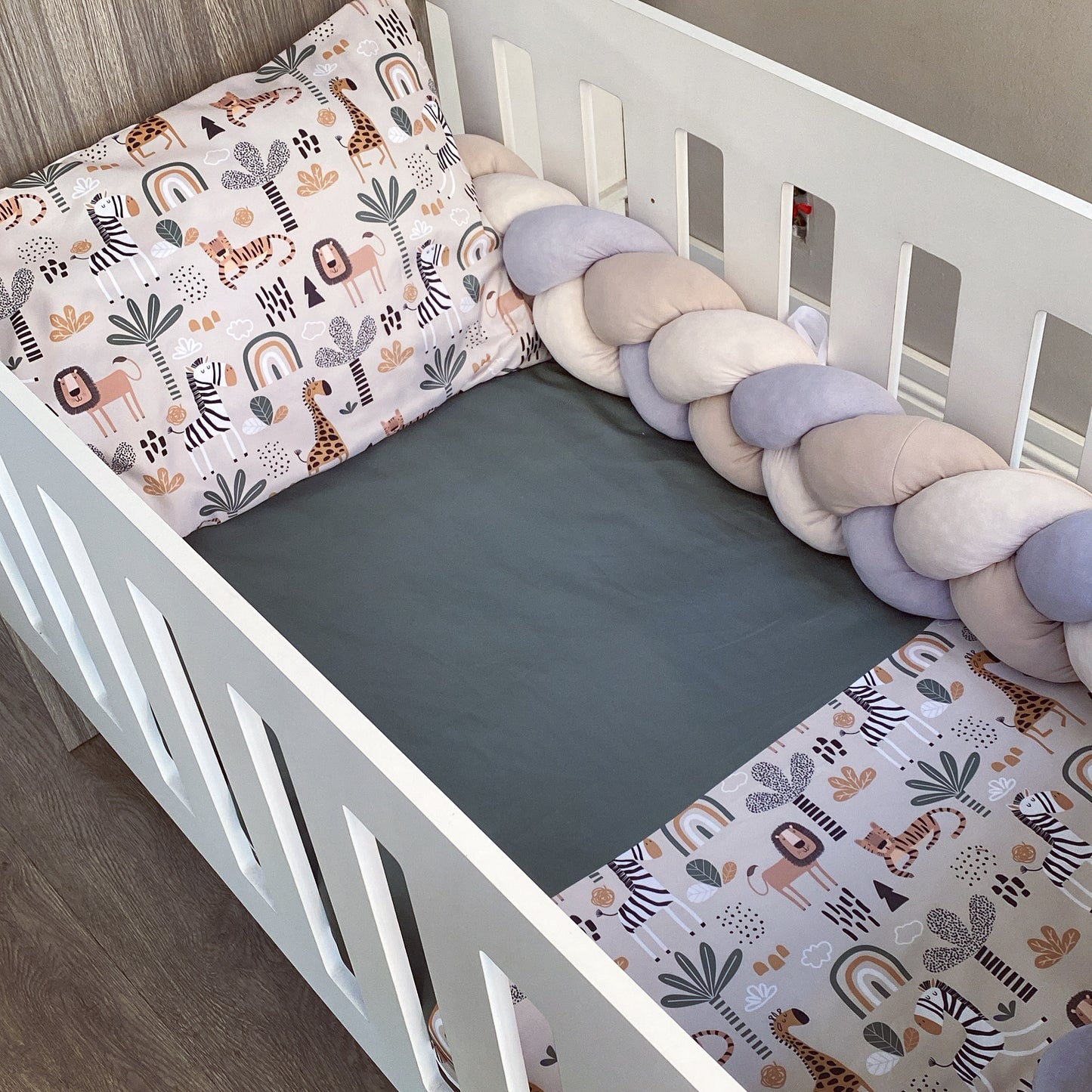 Cot Bedding - Stone Safari Set 03