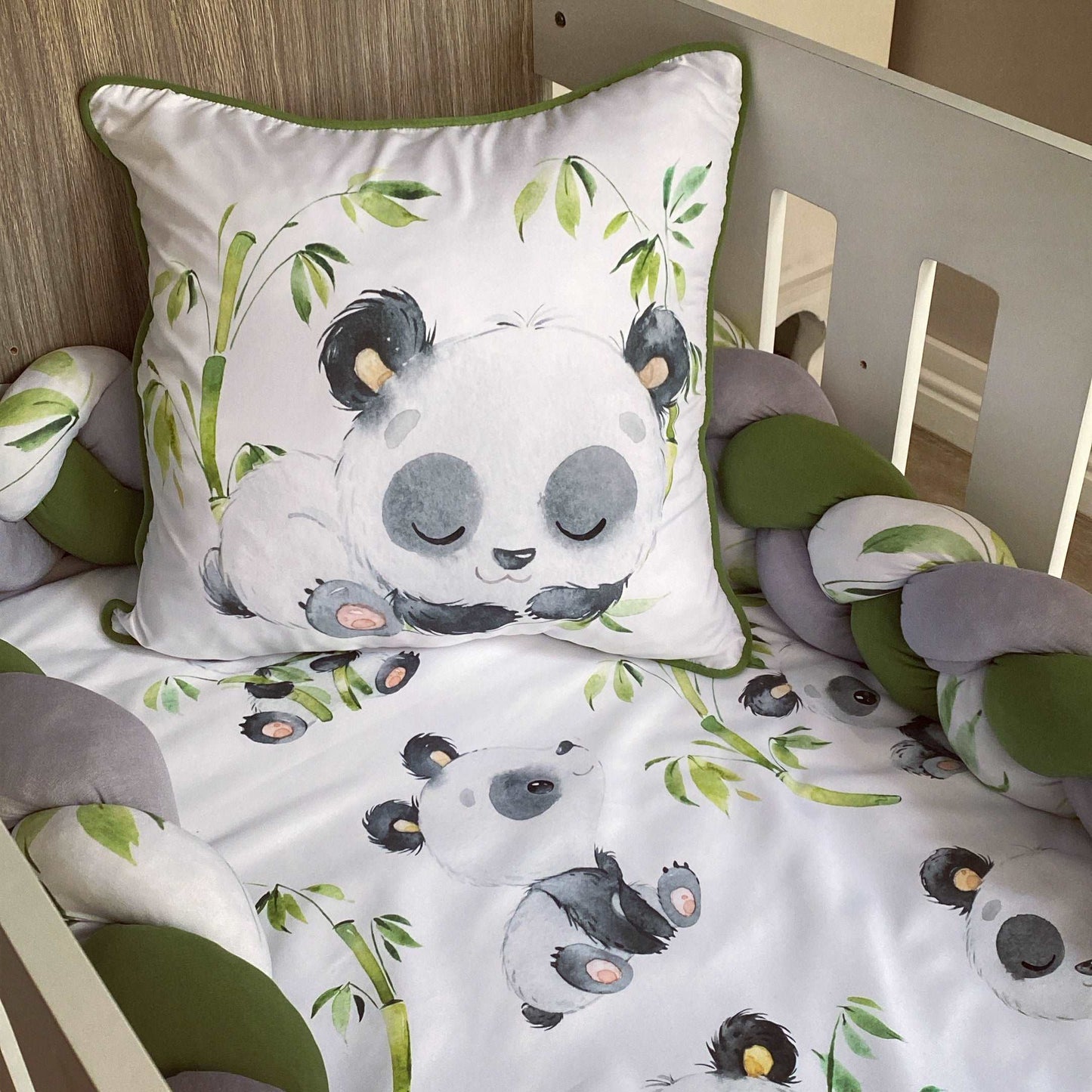 Cot Bedding - Koala Leaf Set 02