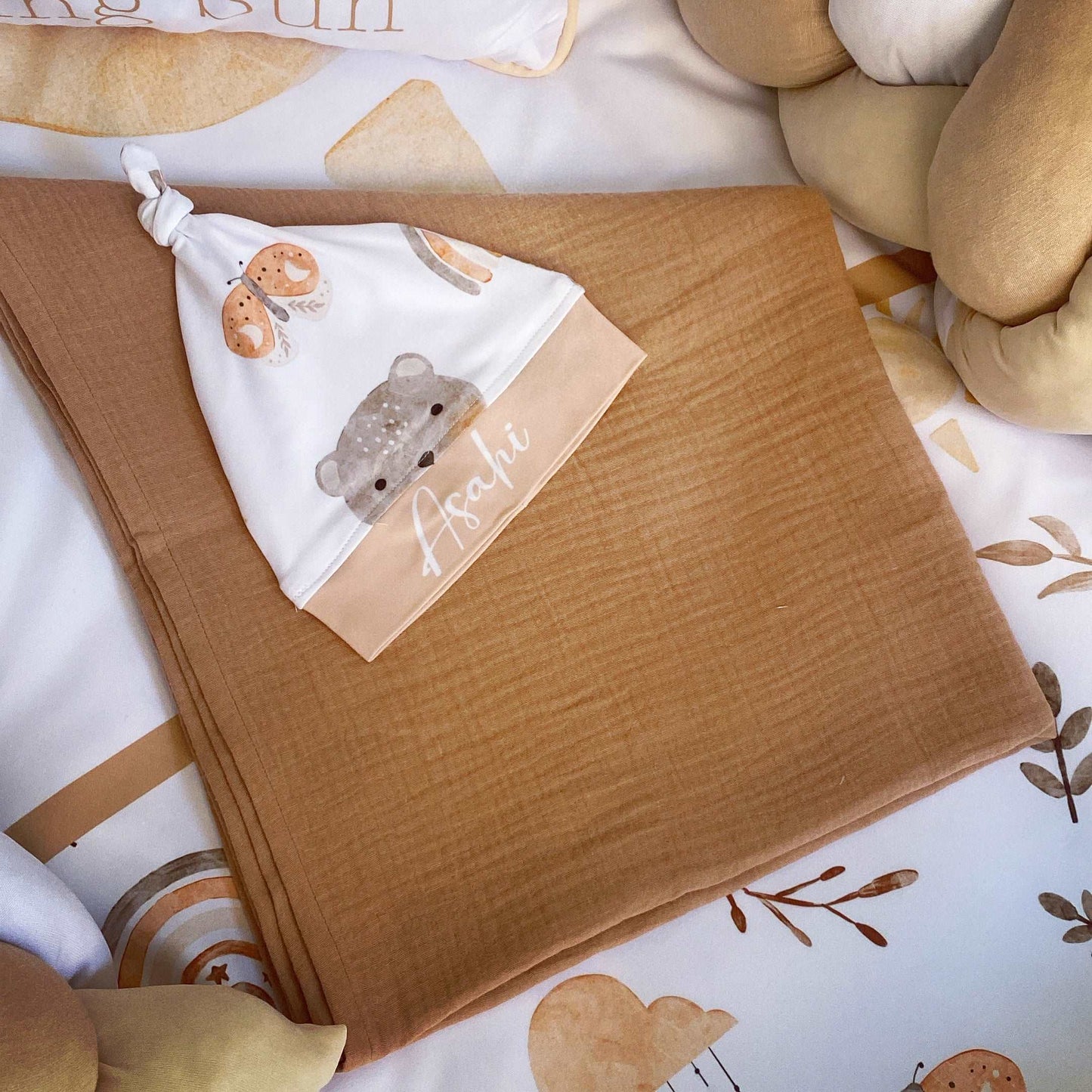 Cot Bedding - Bear Set 02