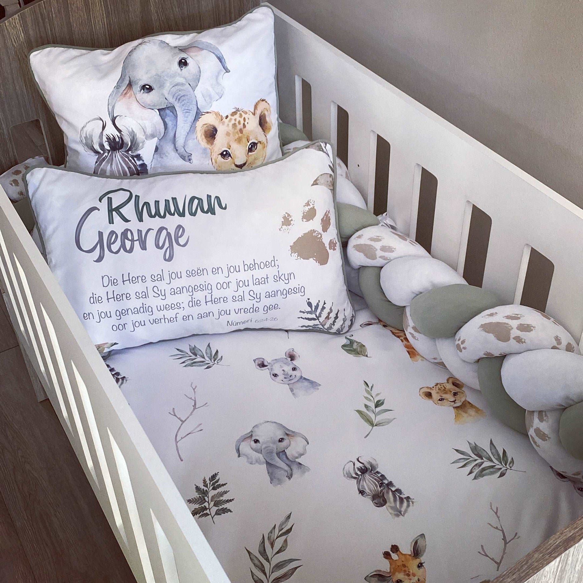 Cot Bedding - Safari Set 13