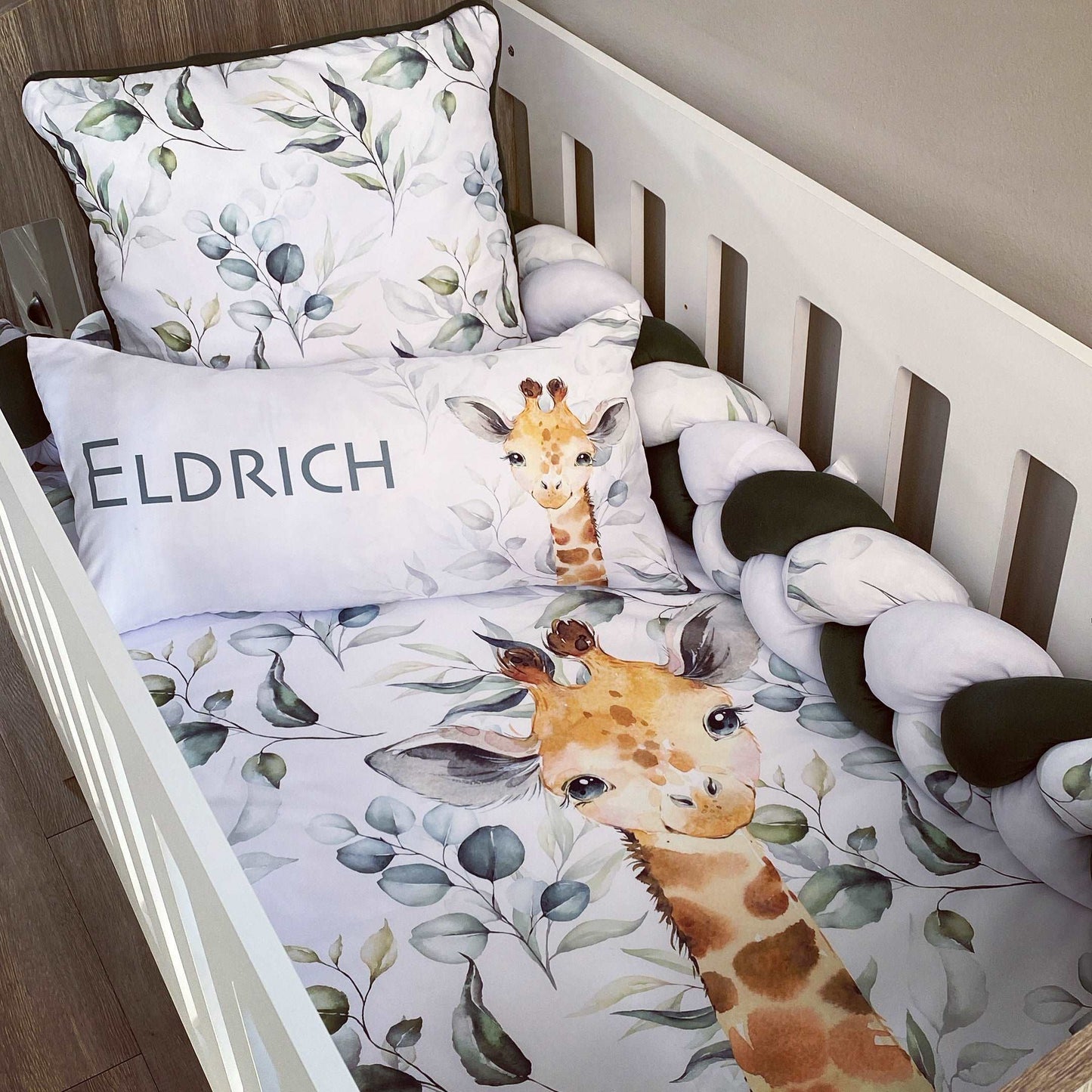 Cot Bedding - Giraffe Set 01