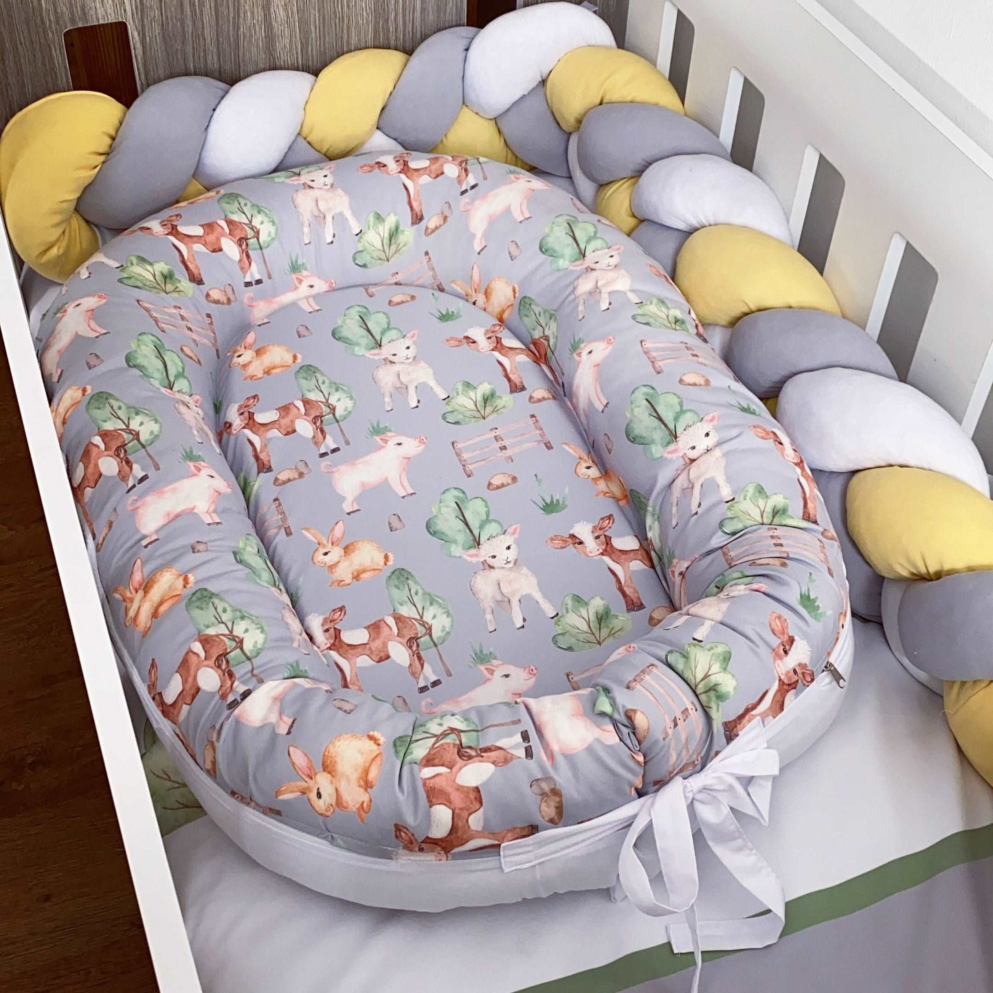 Cot Bedding - On the Farm Set 01