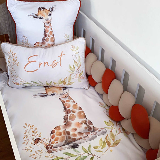 Cot Bedding - Giraffe Set 01