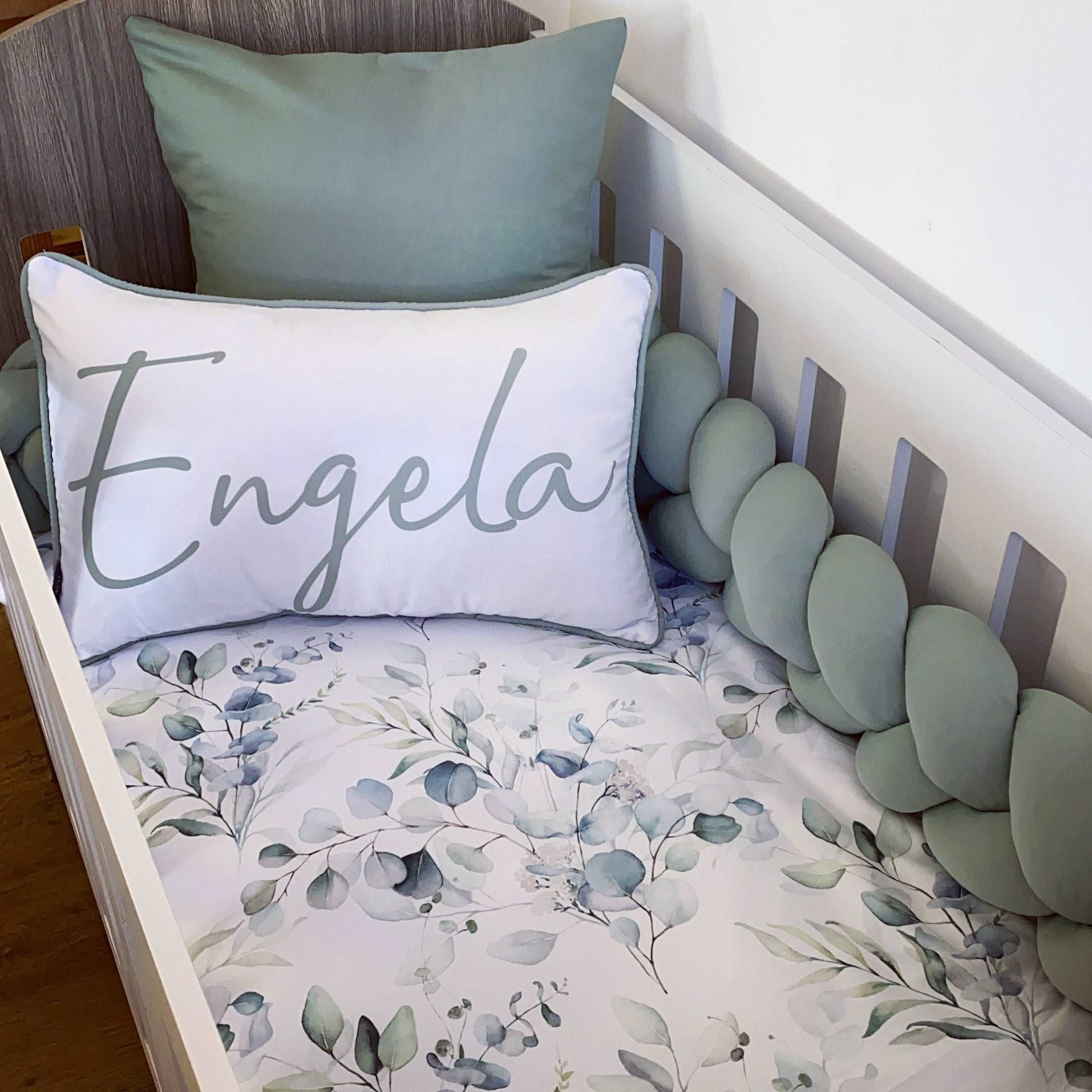 Cot Bedding - Eucalyptus Set 3
