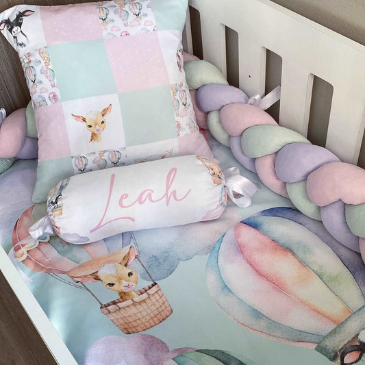 Cot Bedding - Pastel Farm Set 01