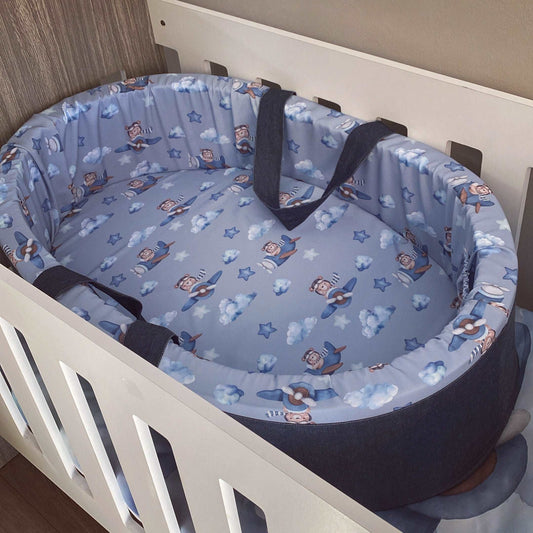 Carry Cot - Bear Plane