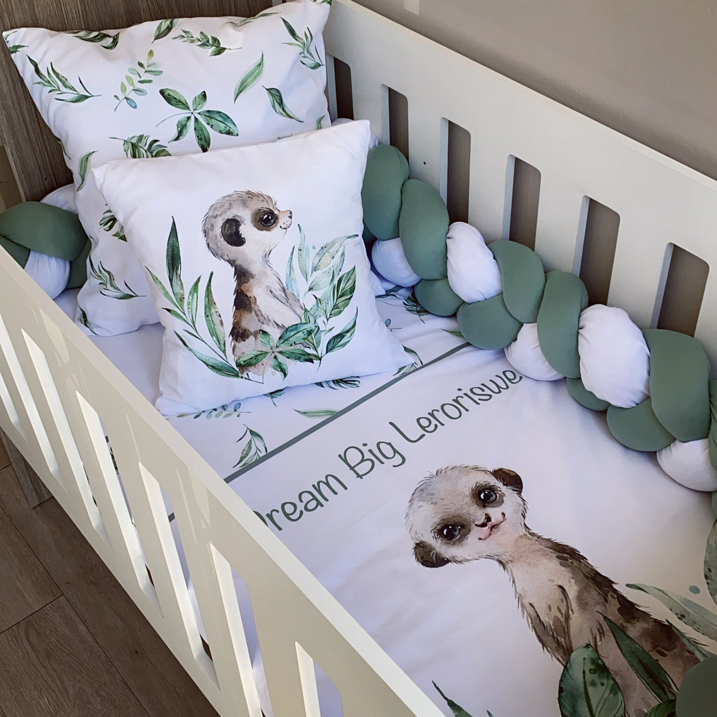 Cot Bedding - Meerkat Set 03