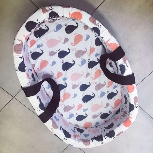 Carry Cot - Whales 01