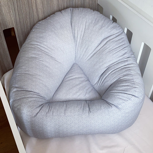 Lounger - Grey Geo 01