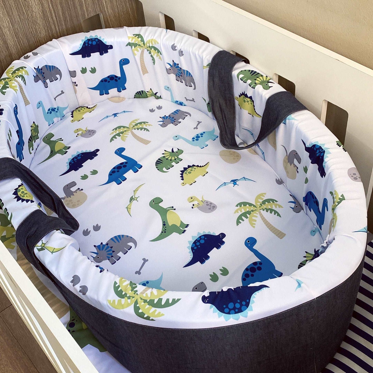 Cot Bedding - Dinosaur Set