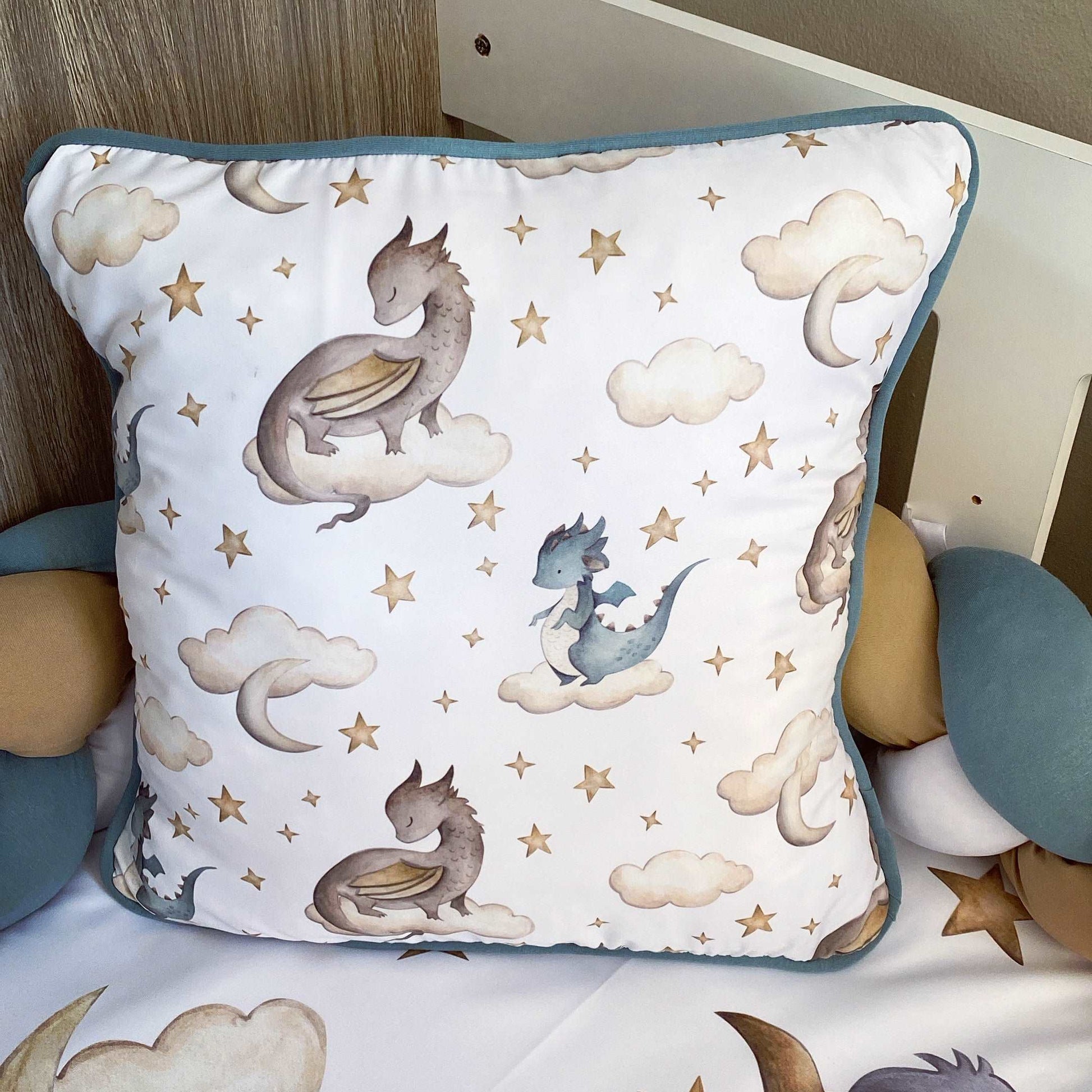 Cot Bedding - Dragon Set