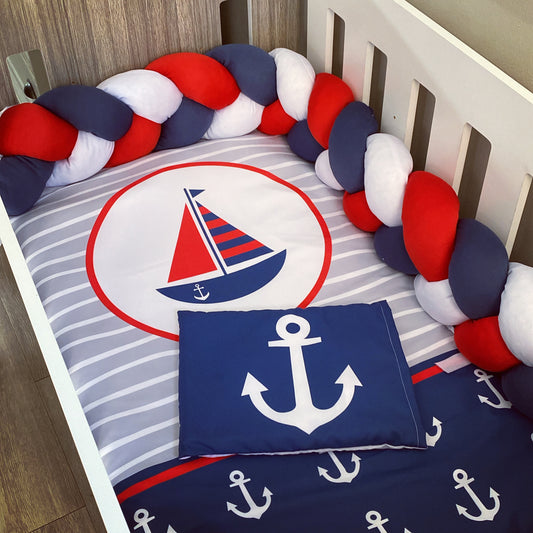 Cot Bedding - Nautical Set 04