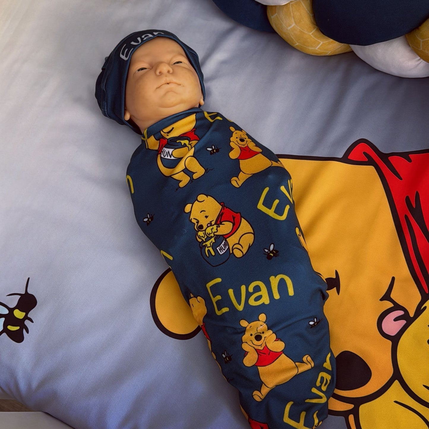 Cot Bedding - Winnie the pooh set 08