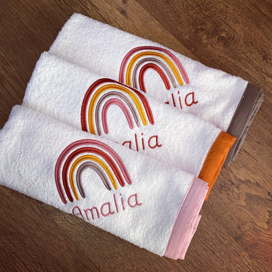 Burpcloths - Rainbow 01
