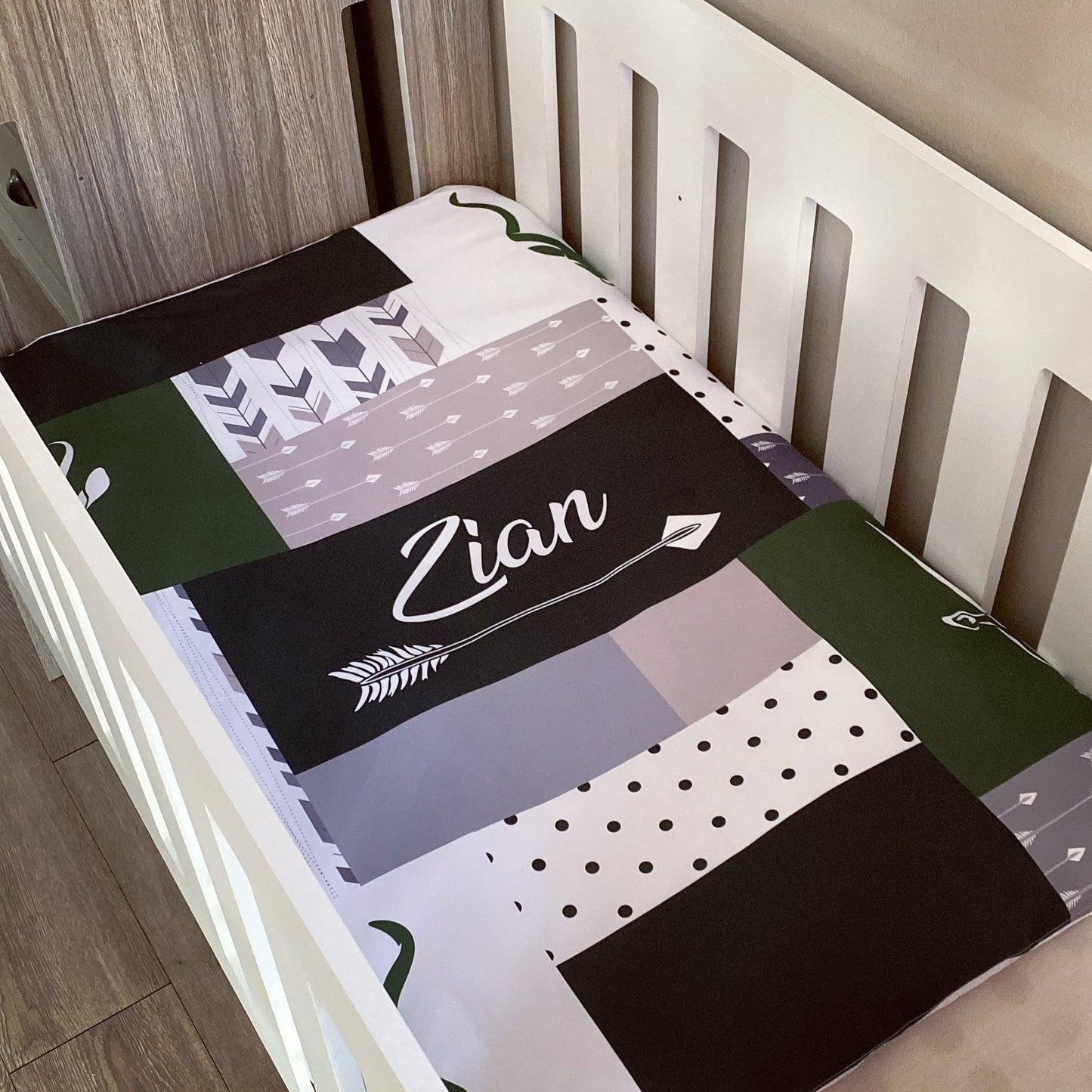 Cot Bedding - Wild and Free Set 02