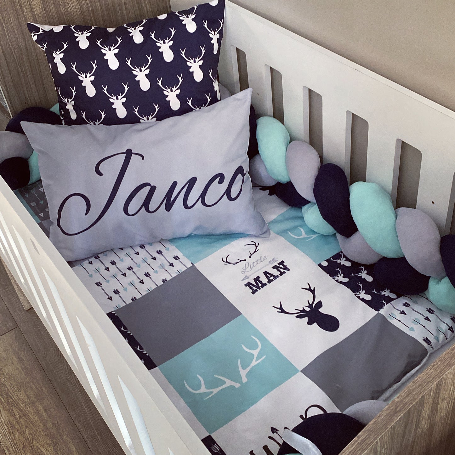 Cot Bedding - Wild and Free Set 01