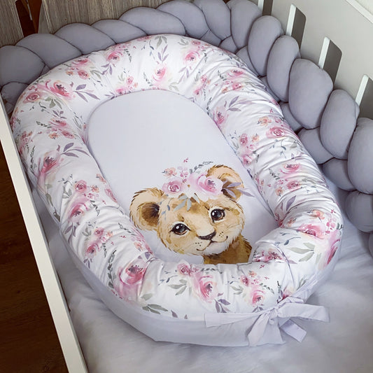 Nest - Pink Flower Lion 01