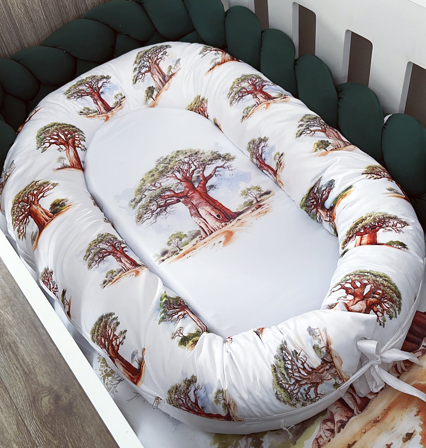 Cot Bedding - Boabab Tree Set 01