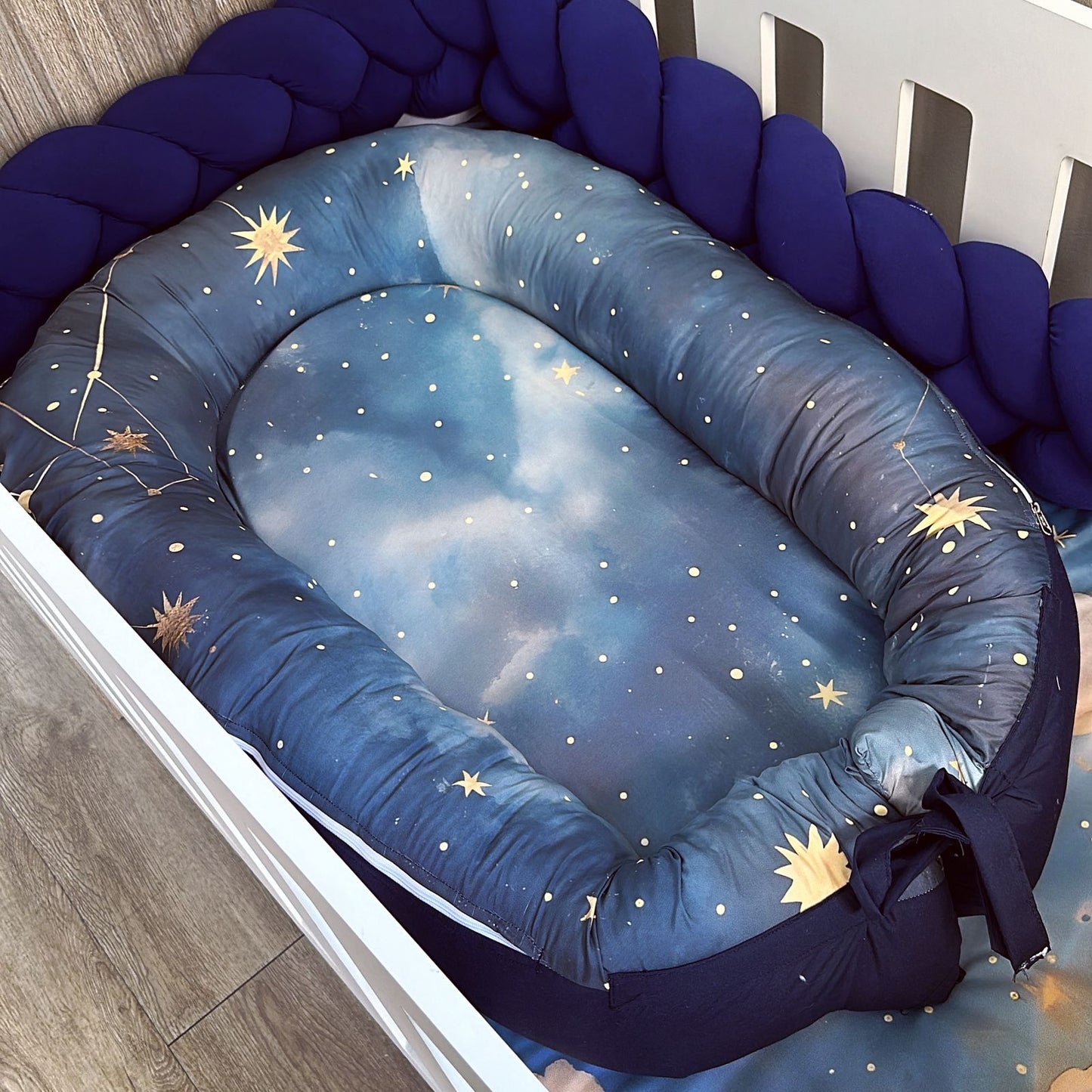 Cot Bedding - Midnight Sky Set 01