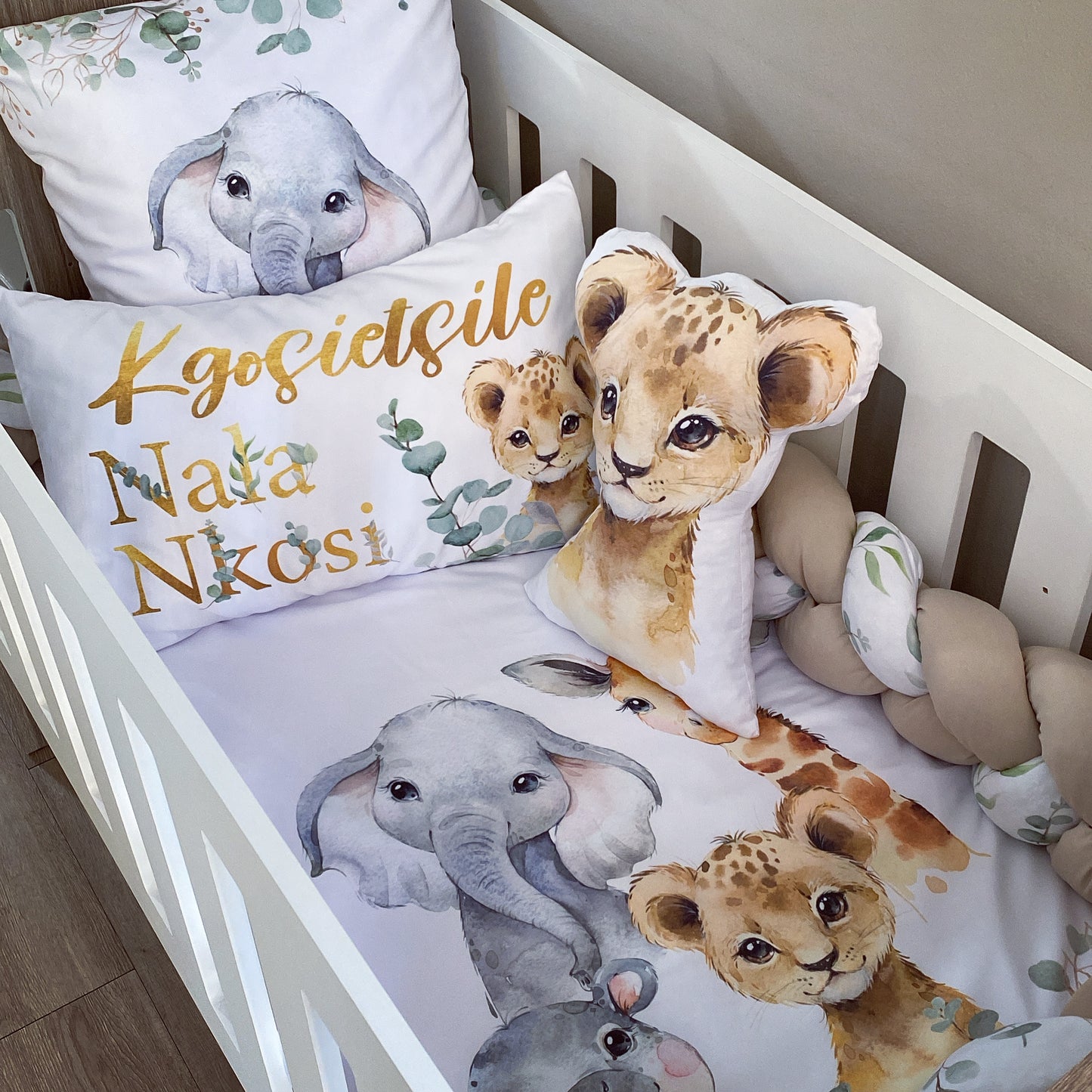 Cot Bedding - Safari Set 22