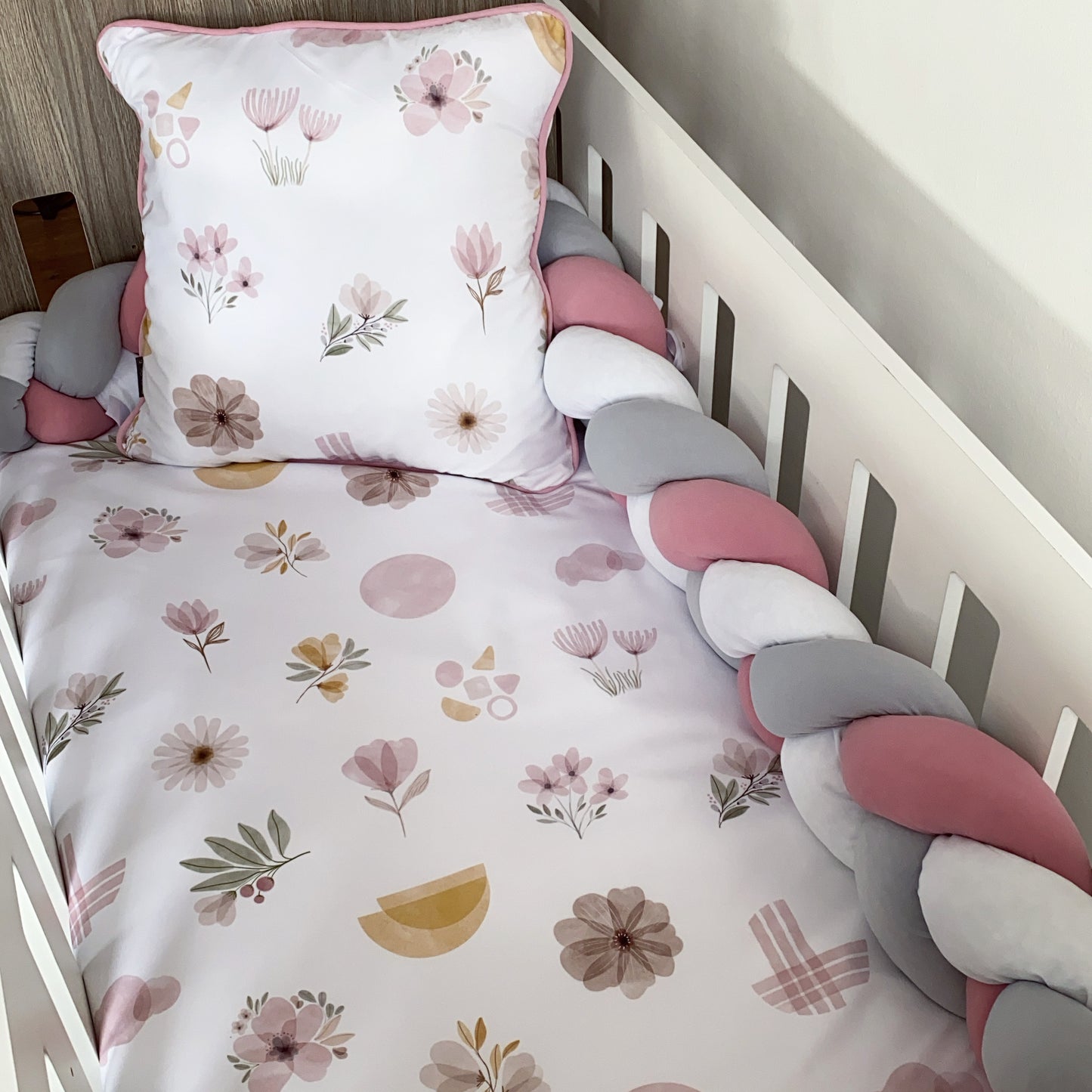 Cot Bedding - Flower Set 03