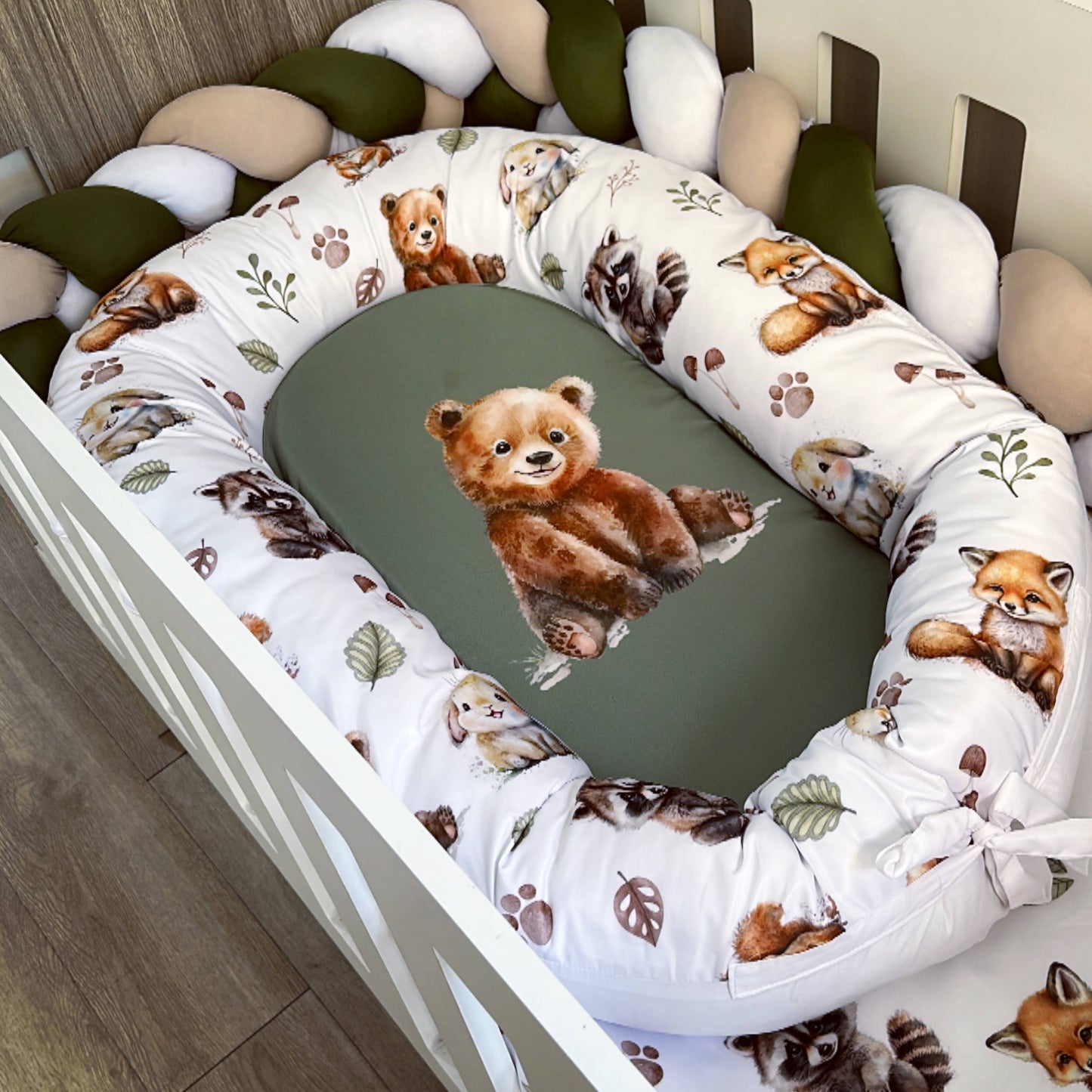 Cot Bedding - Woodlands Set 07