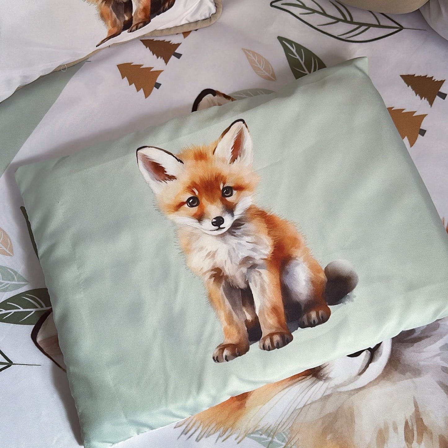 Cot Bedding - Fox Set 05