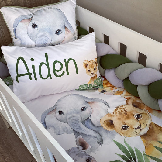 Cot Bedding - Safari Set 17
