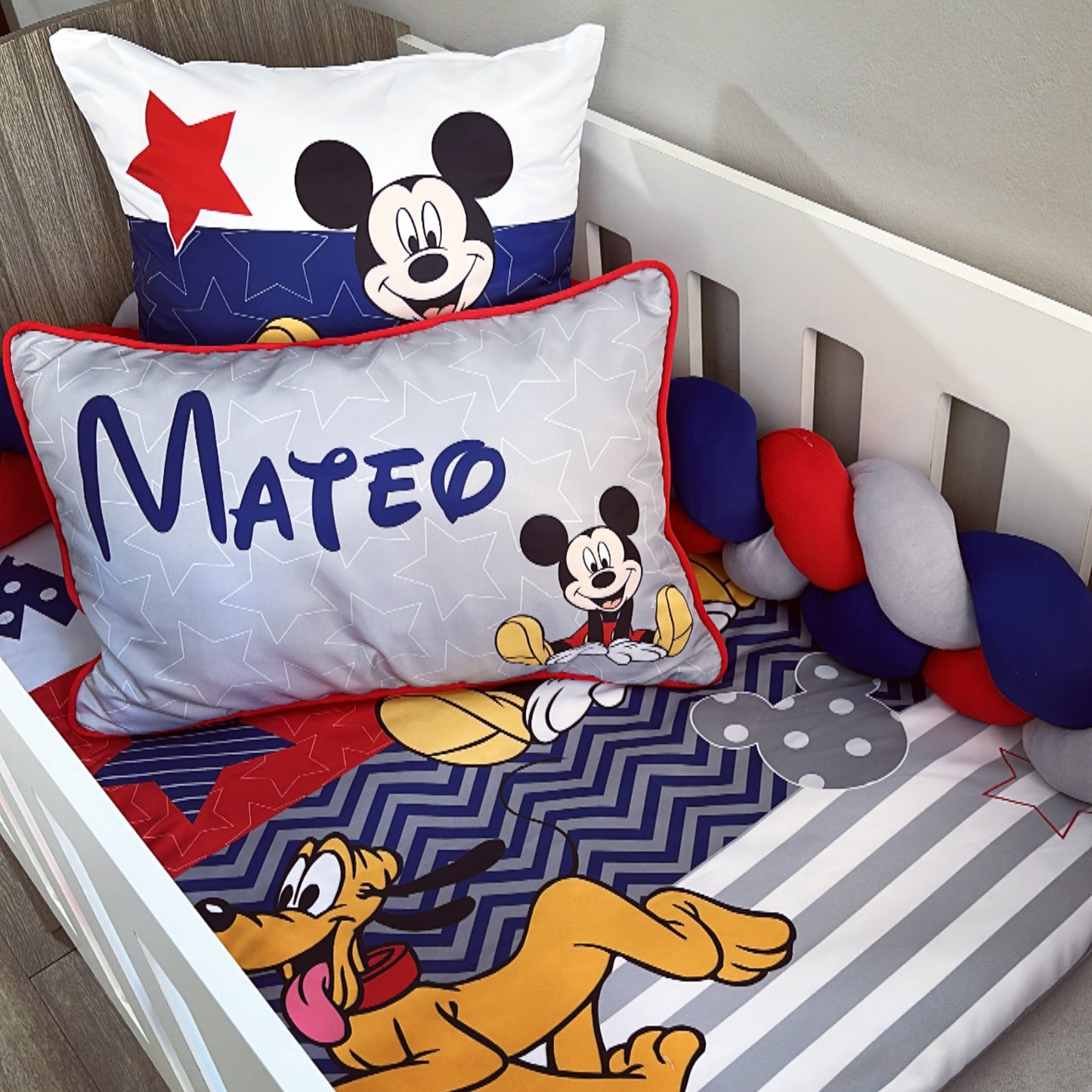 Cot Bedding - Mickey Mouse Set 03