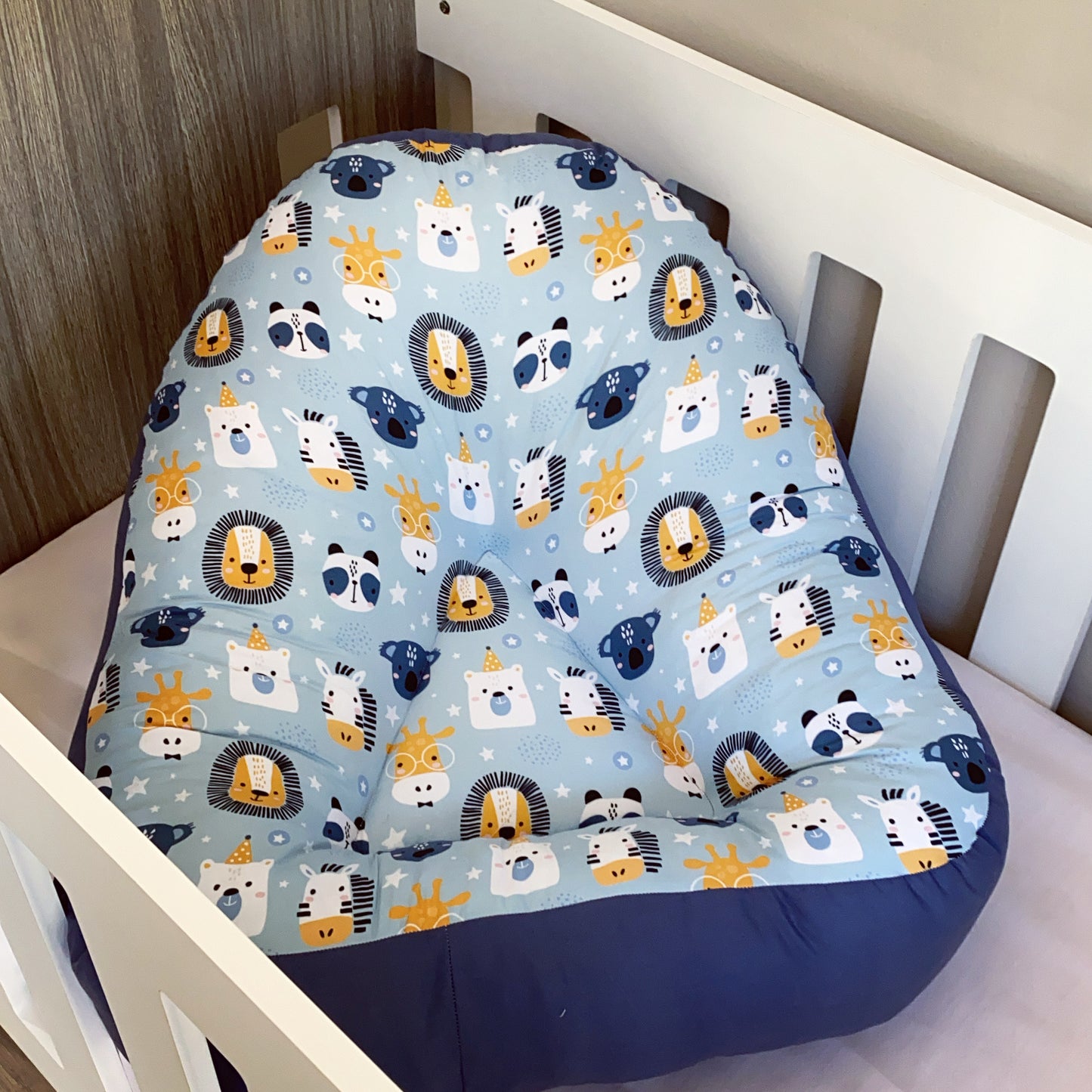 Cot Bedding - Mustard Safari Set 04