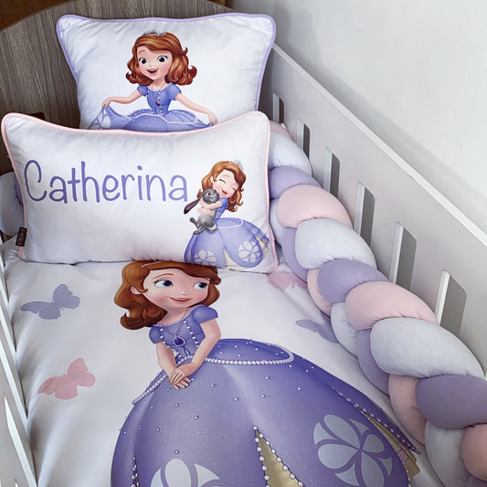 Cot Bedding - Sophia the First Set 01
