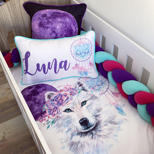 Cot Bedding - Wolf Set 01