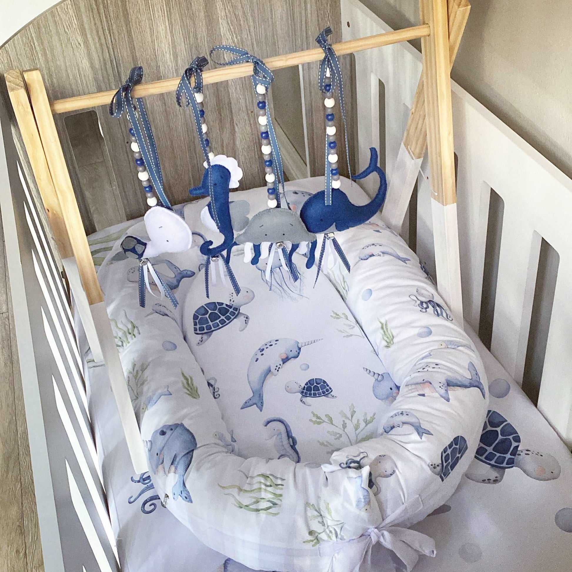 Cot Bedding - Nautical Set