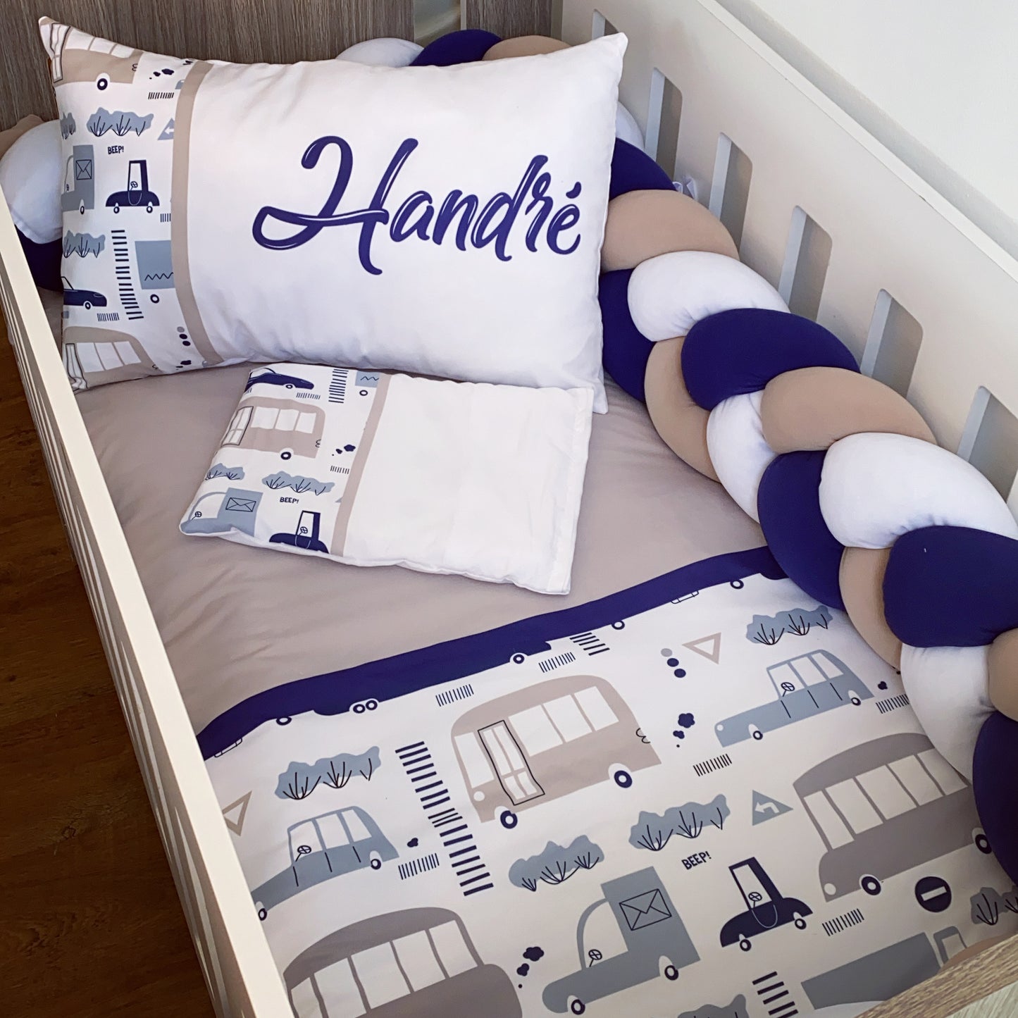 Cot Bedding - Transport Set 01