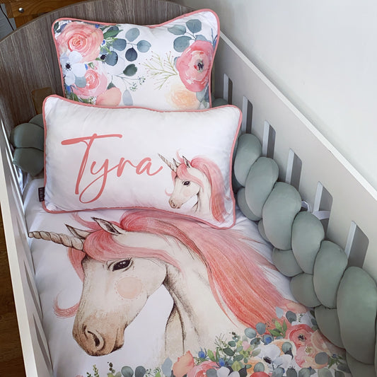 Cot Bedding - Unicorn Set 01