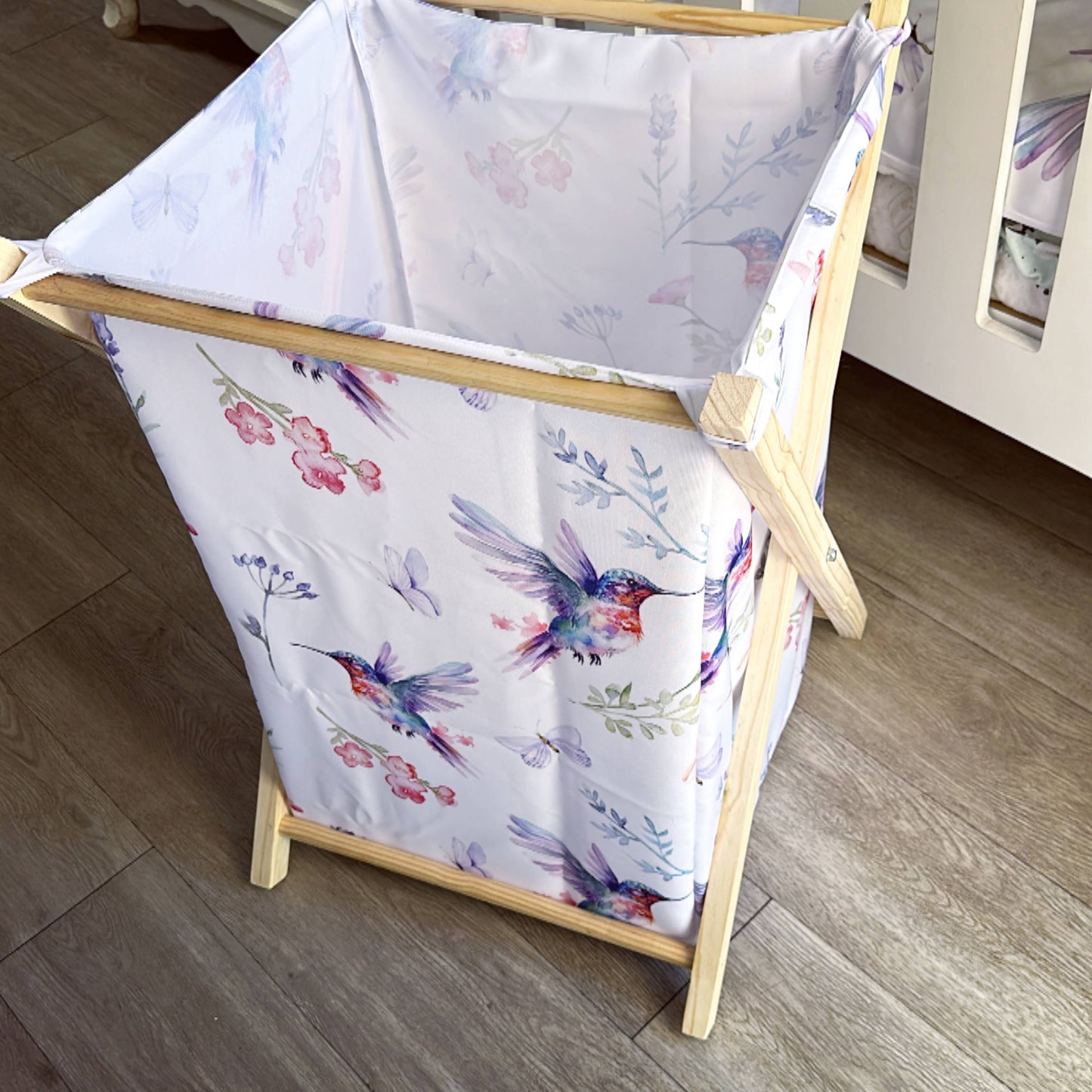 Cot Bedding - Lilac Bird Set 01