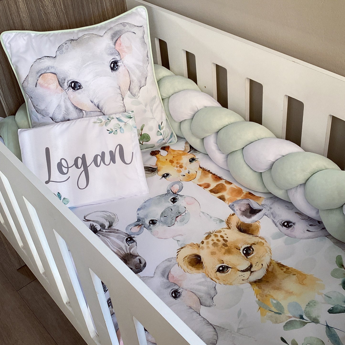 Cot Bedding - Safari Set 21